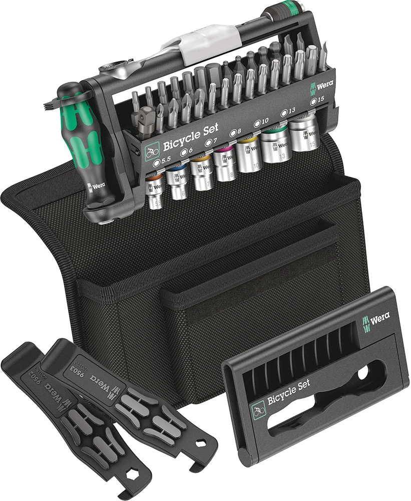 Wera Jeu De Bicyclettes 3 (avec Deux Démonte-pneus) 1 Wera Jeu De Bicyclettes 3 (avec Deux Démonte-pneus)