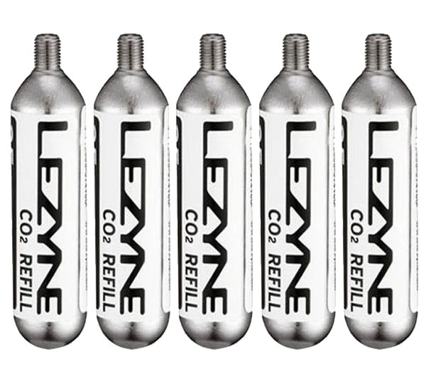 Lezyne Cartouches De Remplacement De CO2 25g 5-pack 2 Lezyne Cartouches De Remplacement De CO2 25g 5-pack – Image 2