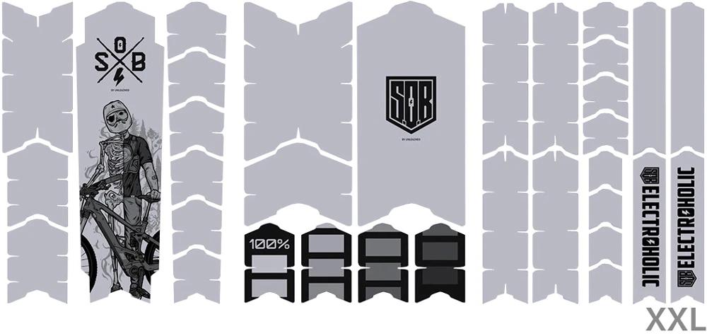 Unscratch Frame Film De Protection Pour Cadre - E-Bike Sons Of Battery Black Matt 4 Unscratch Frame Film De Protection Pour Cadre - E-Bike Sons Of Battery Black Matt – Image 4