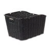BASIL Panier Arrière Weave WP Noir