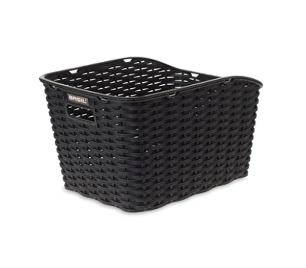 BASIL Panier Arrière Weave WP Noir 1 BASIL Panier Arrière Weave WP Noir