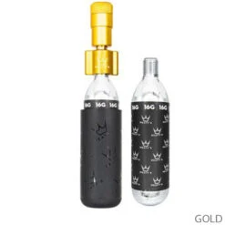 Peaty's Gonfleur De Pneu CO2 Holeshot - Road & Gravel (16g) -Vélo Accessoires Magasin 5060541583825PeatysHoleshotCO2TyreInflator Road Gravel16ggold4 label