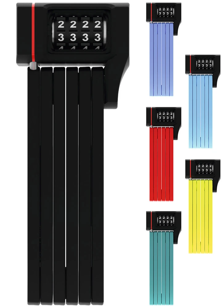 Abus UGrip Bordo 5700/80 Combo Serrure Pliante Avec Support 1 Abus UGrip Bordo 5700/80 Combo Serrure Pliante Avec Support