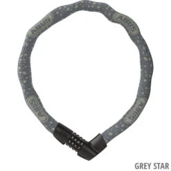 Abus Coffre-fort 1385/75 Serrure à Chaîne 9 Abus Coffre-fort 1385/75 Serrure à Chaîne -Vélo Accessoires Magasin 88010 1385 75 GREY STARS RET 3