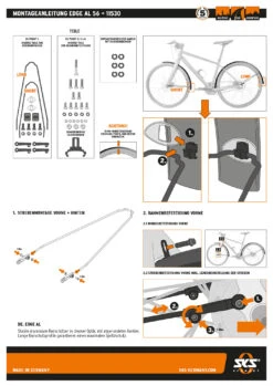 Jeu De Garde-boue Edge AL 56 -Vélo Accessoires Magasin AB bedienungsanleitung EDGE AL 56 1