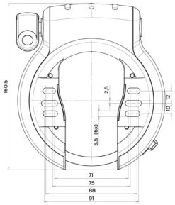 AXA Antivol De Cadre Defender Retractable 9 AXA Antivol De Cadre Defender Retractable -Vélo Accessoires Magasin Axa Defender Retractable Rahmenschloss 55665195V405SC e