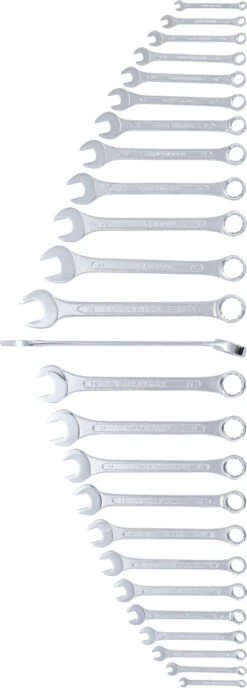 Jeu De Clés Mixtes 25 Pièces 7 Jeu De Clés Mixtes 25 Pièces -Vélo Accessoires Magasin BGS technic 1196 01 Maul Ringschl ssel Satz 25 teilig