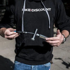 Crankbrothers Pompe Manuelle Klic HV Avec Manomètre -Vélo Accessoires Magasin CrankBrothers Klic HV Gauge 16115CB 01