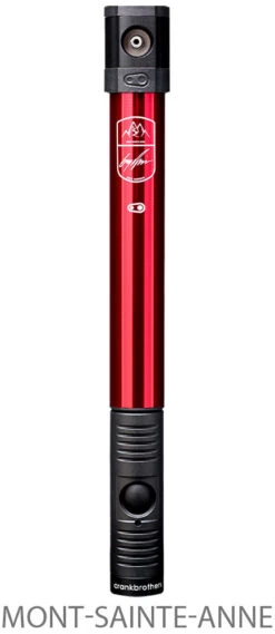 Crankbrothers Pompe à Main Klic HV Avec Manomètre Greg Minnaar Edition -Vélo Accessoires Magasin Crankbrothers Klic HV Greg Minnaar Signature Edition MSA