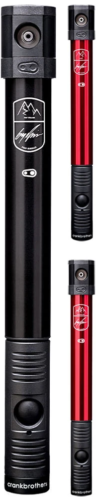 Crankbrothers Pompe à Main Klic HV Avec Manomètre Greg Minnaar Edition