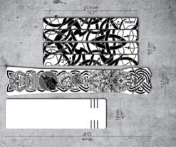 Dyedbro Kit De Protection Du Cadre De L'E-Bike Viking