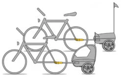 Weber EP Accouplement Pletscher Système De Support 5 Weber EP Accouplement Pletscher Système De Support -Vélo Accessoires Magasin EH Kupplung Hebie Standersystem KU 02 000 12 04 1