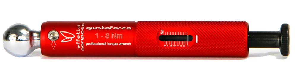 Effetto Mariposa Giustaforza Deluxe Clé Dynamométrique Nm 1-8 Avec Jeu D'embouts 4 Effetto Mariposa Giustaforza Deluxe Clé Dynamométrique Nm 1-8 Avec Jeu D'embouts – Image 4