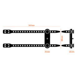 Fidlock TWIST Uni Base -Vélo Accessoires Magasin Fidlock TWIST Uni Base dimensions