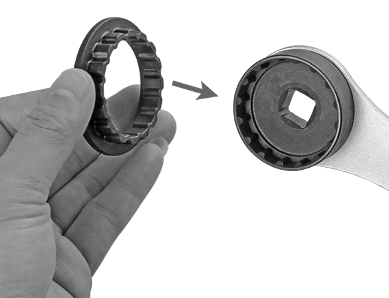 Katana BBW-2 Clé Pour Palier De Pédalier Hollowtech II Avec Clé Pour Capuchon Anti-poussière 4 Katana BBW-2 Clé Pour Palier De Pédalier Hollowtech II Avec Clé Pour Capuchon Anti-poussière – Image 4