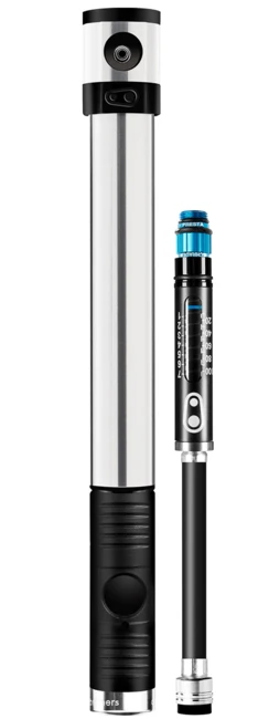 Crankbrothers Pompe Manuelle Klic HV Avec Manomètre