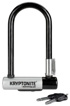 Kryptonite KryptoLok Mini-7 Black Avec Support Flexframe