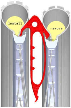 NoodLever Levier Pour Pneu Tubeless 7 NoodLever Levier Pour Pneu Tubeless -Vélo Accessoires Magasin MaXalami NoodLever 311 2