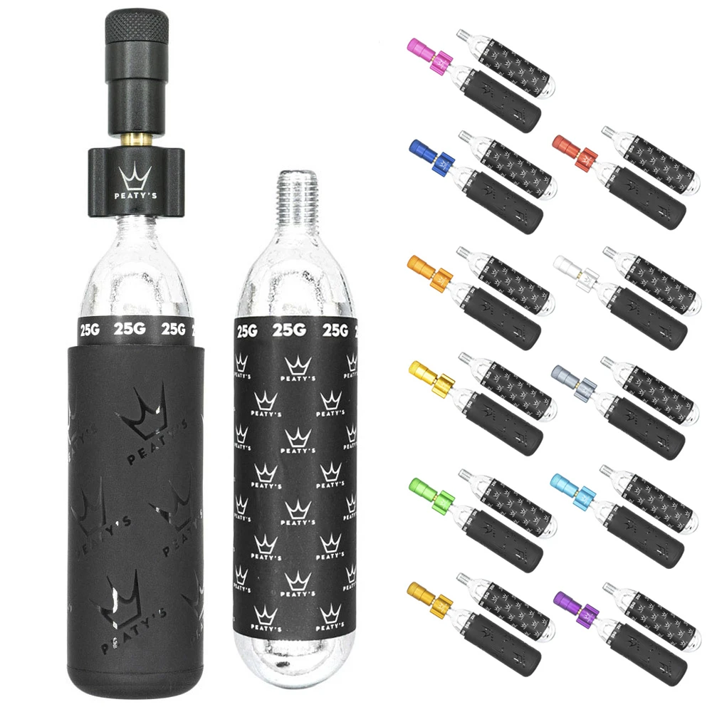 Peaty's Gonfleur De Pneu CO2 Holeshot - MTB (25g) 1 Peaty's Gonfleur De Pneu CO2 Holeshot - MTB (25g)