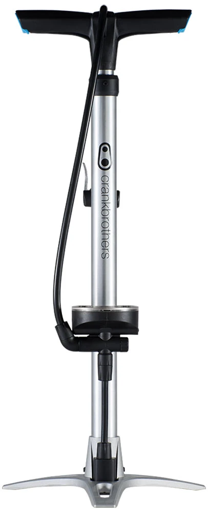 Crankbrothers Pompe à Pied Sterling - Manomètre Analogique 1 Crankbrothers Pompe à Pied Sterling - Manomètre Analogique