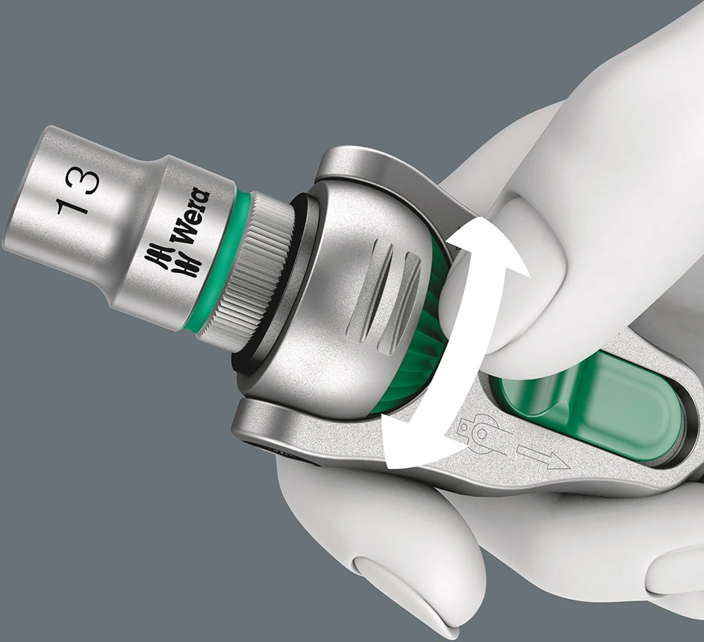 Wera 8000 B SB Cliquet Zyklop Speed, à Carré 3/8" 5 Wera 8000 B SB Cliquet Zyklop Speed, à Carré 3/8" – Image 5