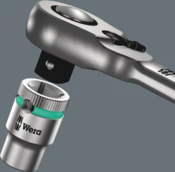 Wera 8004 C Cliquet Zyklop Metal Avec Levier D'inversion, à Carré 1/2" -Vélo Accessoires Magasin Wera 8004 C Zyklop Metal Knarre 4013288174062 3