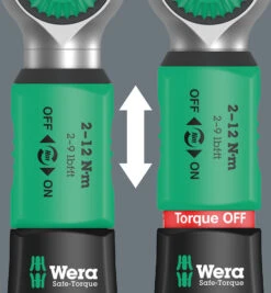 Wera Safe-Torque A1 Set 1 - Clé Dynamométrique 1/4" (2-12Nm) -Vélo Accessoires Magasin Wera Safe Torque A1 Set 1 4013288223005 4