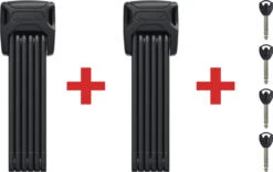 Abus Antivol Pliable Bordo 6000K/90 BK SH Twinset