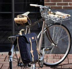 BASIL Porte-bagages De La Roue Avant De Portland -Vélo Accessoires Magasin basil portland front carrier chrome 50408 2