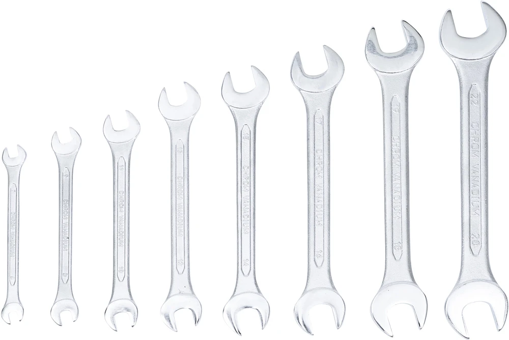 Jeu De Clés à Fourche Double 8 Pièces 3 Jeu De Clés à Fourche Double 8 Pièces – Image 3