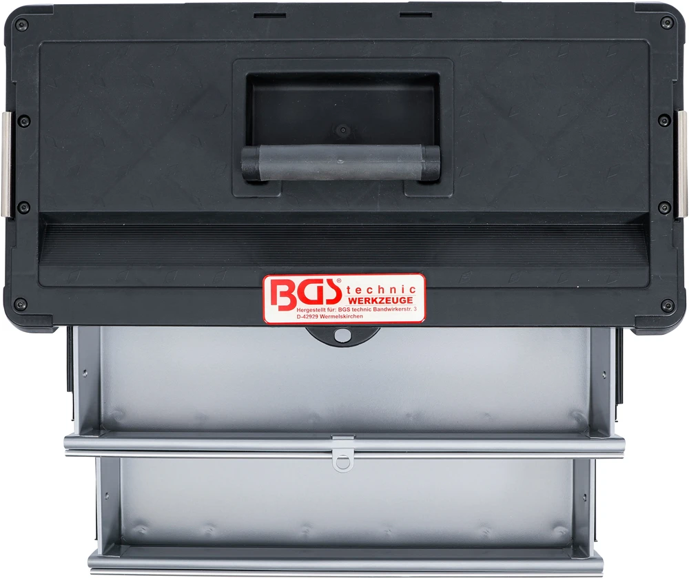 Mallette à Outils à Coque Dure Rehausse Avec 2 Tiroirs 3 Mallette à Outils à Coque Dure Rehausse Avec 2 Tiroirs – Image 3