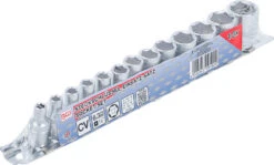 Jeu De Douilles Hexagonales 1/4 -Vélo Accessoires Magasin bgs technic 9102 20126702 Steckschlusseleinsatz Satz Sechskant 14 4