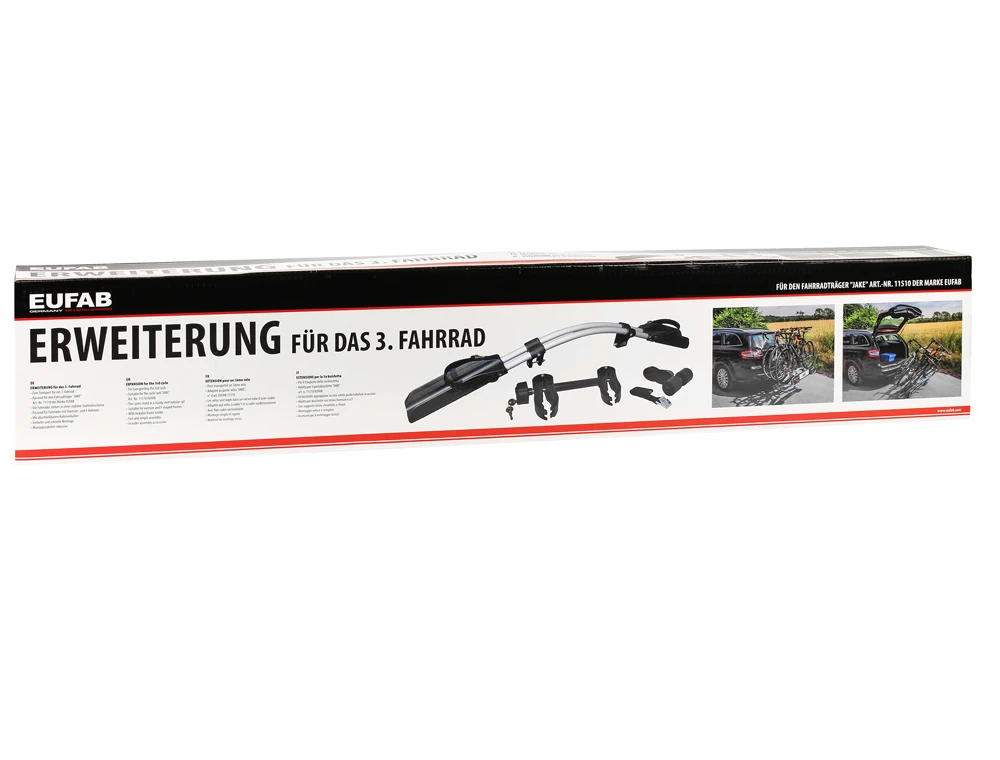 EUFAB Rail D'extension Pour Porte-vélos Jake 2 EUFAB Rail D'extension Pour Porte-vélos Jake – Image 2