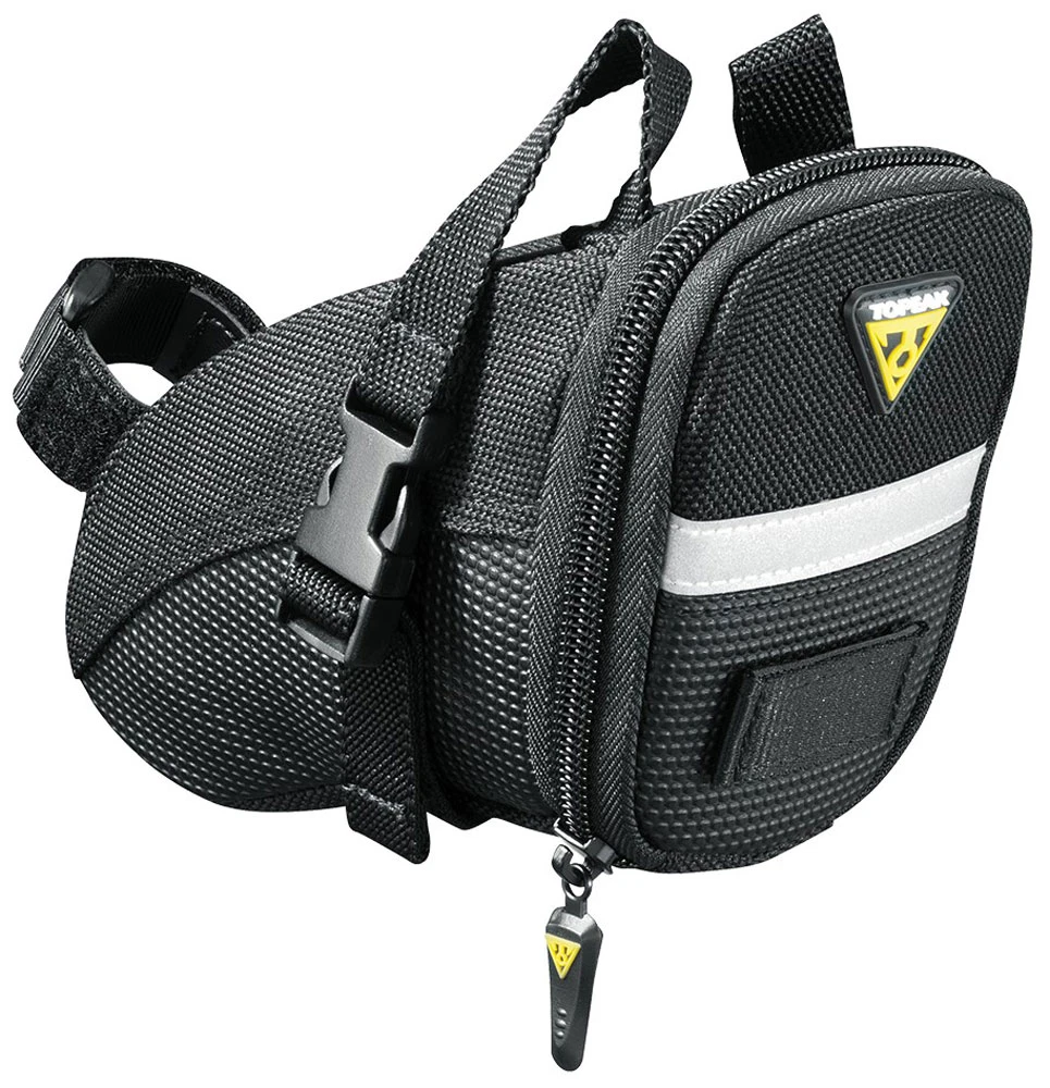 Topeak Aero Wedge Pack Strap Saddle Bag 2 Topeak Aero Wedge Pack Strap Saddle Bag – Image 2