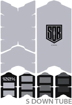 Unscratch Frame Film De Protection Pour Cadre - E-Bike Sons Of Battery Black Matt 9 Unscratch Frame Film De Protection Pour Cadre - E-Bike Sons Of Battery Black Matt -Vélo Accessoires Magasin s down tube